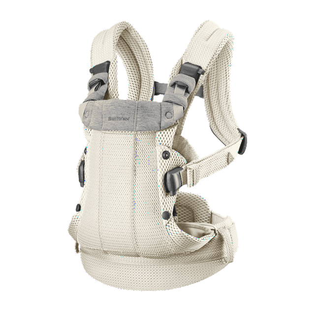 BabyBjorn Baby Carrier Harmony, 3D Mesh, Cream