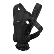 BabyBjorn Baby Carrier Mini 3D Mesh 2-Position Black, One Size