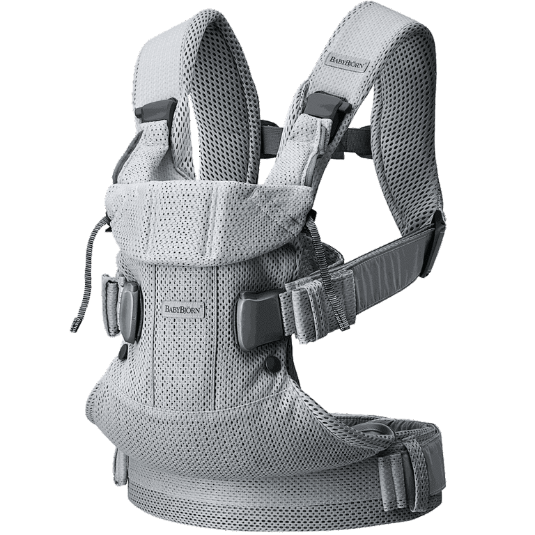 BabyBjorn Baby Carrier One Air, 3D Mesh, Silver BabyBjorn Baby Carrier One Air, 3D Mesh, Silver