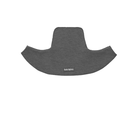 BabyBjorn Bib for Mini & Free, Melange, Dark Gray