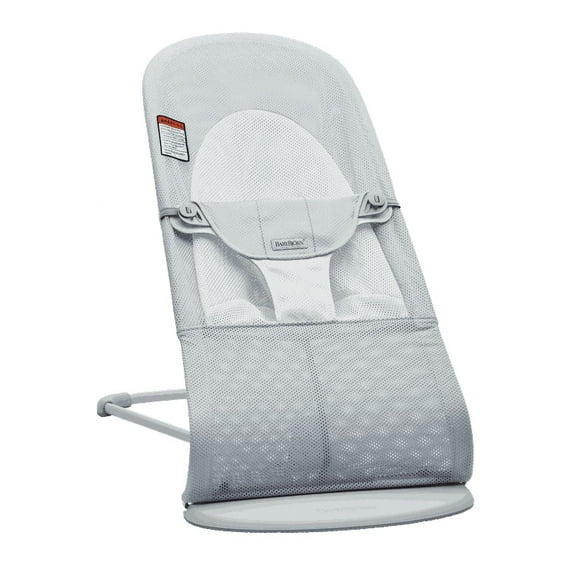 BabyBjorn Bouncer Balance Soft, Mesh, Silver/White