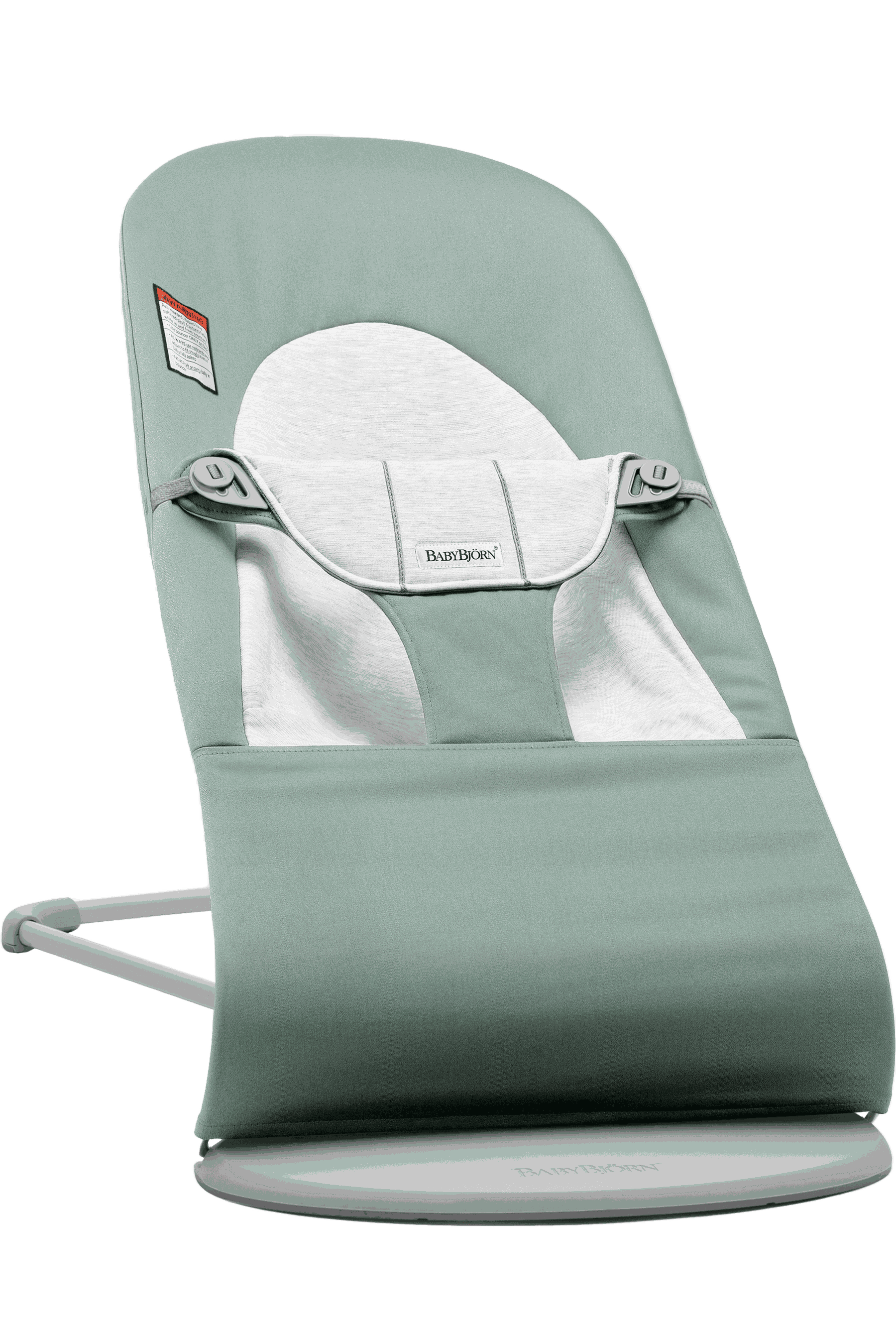 BabyBjorn Bouncer Balance Soft, Woven/JE Light sage/Grey