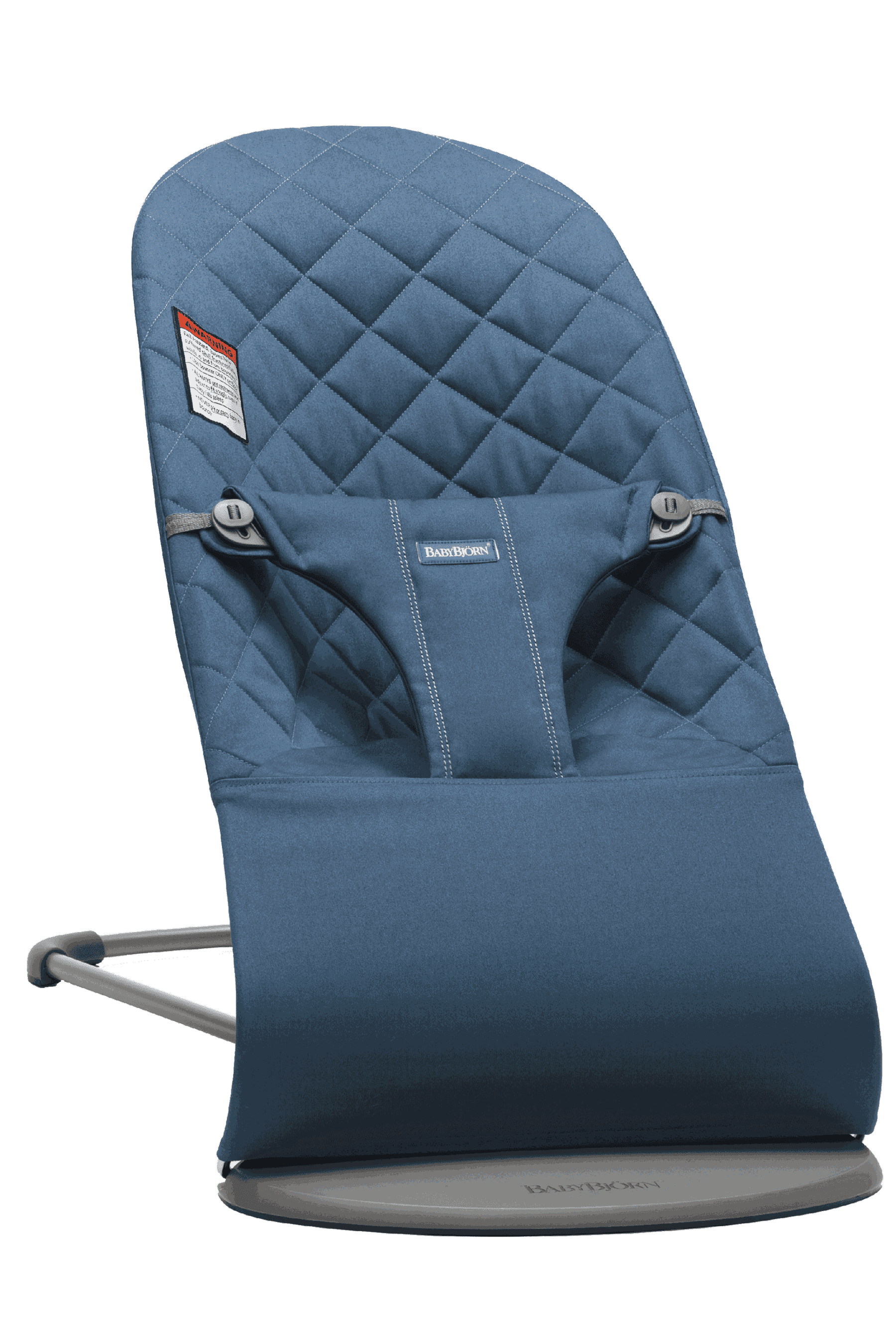 BabyBjorn Bouncer Bliss Baby Bouncer with Midnight Blue Classic Quilt