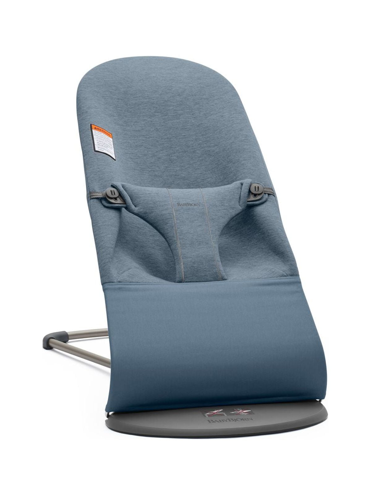 Baby bjorn bouncer blue on sale
