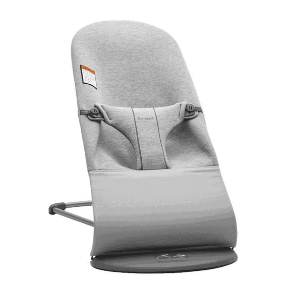 BabyBjorn Bouncer Bliss, Dark gray frame, 3D jersey, Light gray