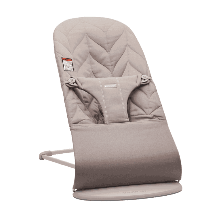 BabyBjorn Bouncer Bliss, Light Gray Frame, Cotton Petal Quilt, Sand Gray BabyBjorn Bouncer Bliss, Light Gray Frame, Cotton Petal Quilt, Sand Gray