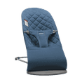 thumbnail image 1 of BabyBjorn Bouncer Bliss Baby Bouncer with Midnight Blue Classic Quilt, 1 of 5
