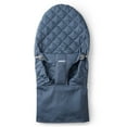 BabyBjorn Fabric Seat for Bouncer Midnight Blue, Cotton