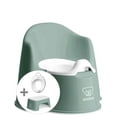 thumbnail image 1 of BabyBjorn Potty Training Bundle, Deep Green/White, 1 of 5