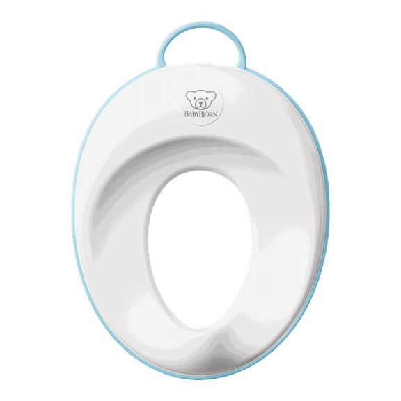 BabyBjorn Toilet Training Seat, White/Turquoise
