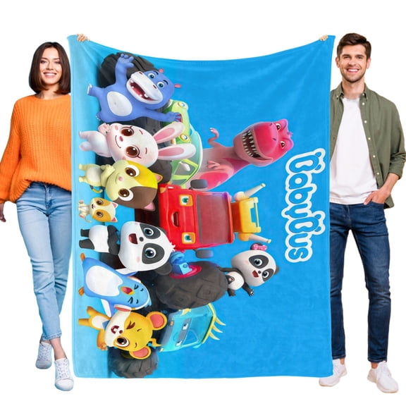 BabyBus Blanket Soft Flannel Bed Sofa Throw Cozy Lightweight Birthday Gift