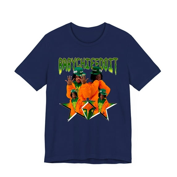 BabyChiefDoit Merch Logo T-shirt Unisex Men Women Rapper Short Sleeve Casual Graphic Tee
