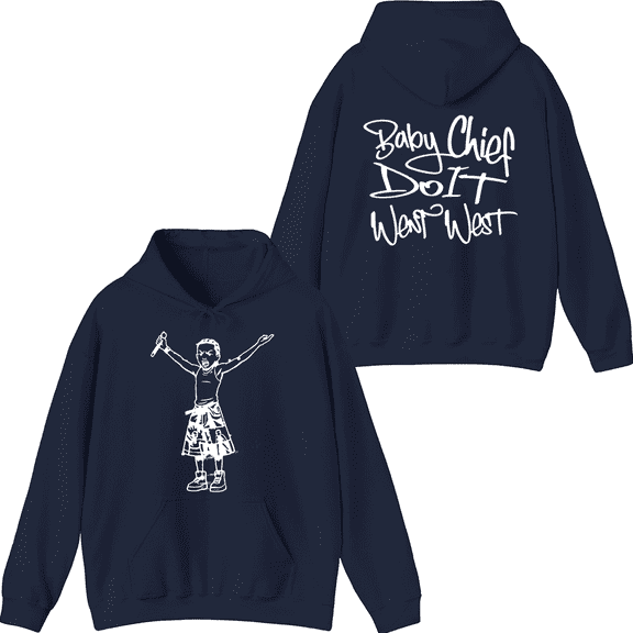 BabyChiefDoit Merch Went West Hoodie Fashion Unisex Long Sleeve Pullover Tops