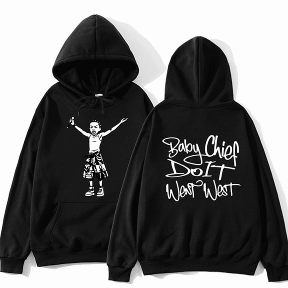 BabyChiefDoit New Logo Hoodies Merch Long Sleeve Hooded Unisex Hip Hop Sweatshirt Hoody