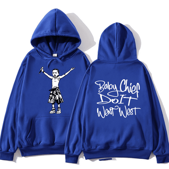BabyChiefDoit New Logo Hoodies Merch Long Sleeve Hooded Unisex Hip Hop Sweatshirt Hoody
