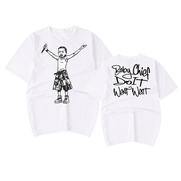 BabyChiefDoit WENT WEST T-Shirt Men Women Short Sleeve Polyester Casual Tee