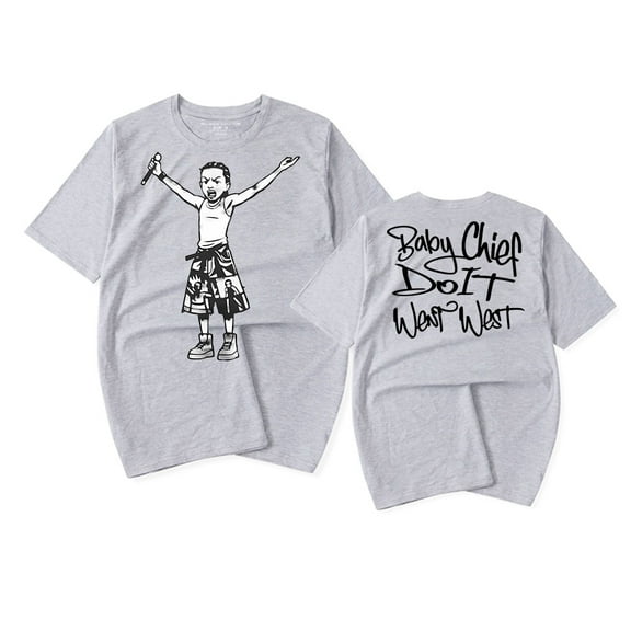 BabyChiefDoit WENT WEST T-Shirt Men Women Short Sleeve Polyester Casual Tee