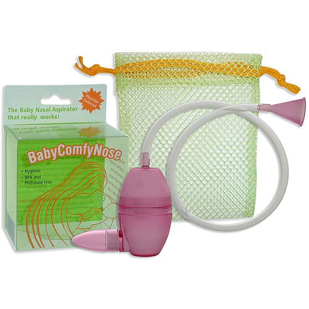 Baby Comfy Nose Nasal Aspirator, Hygienically & Safely Removes