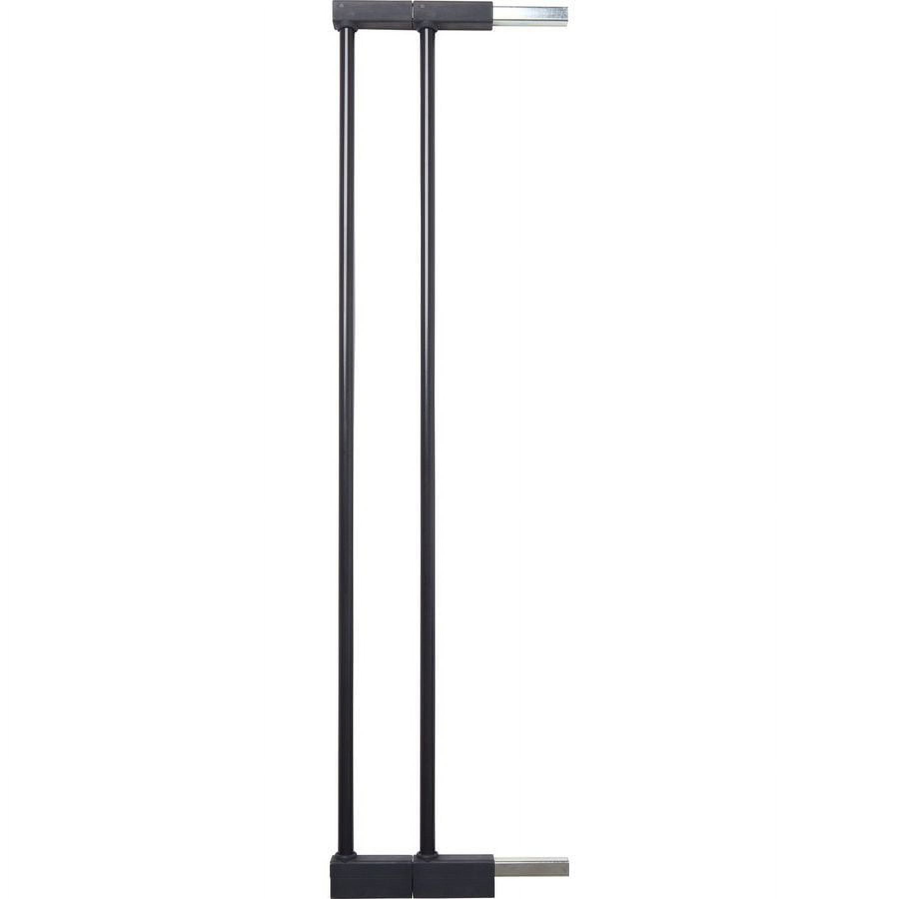 Black Metal Baby Gate Extension Kit for Safety Gates