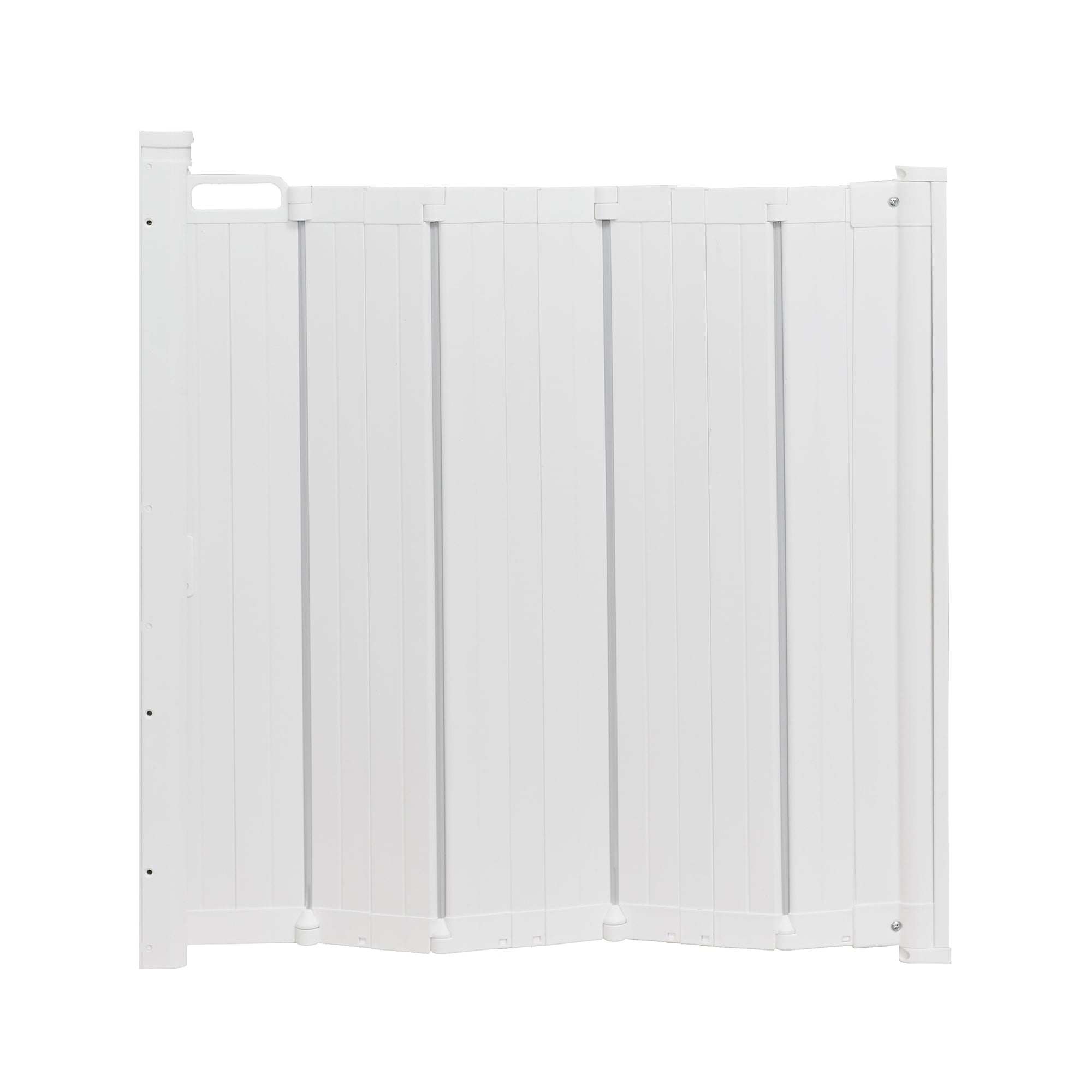 BabyDan Guard Me 21.7"- 36.2" Auto Reatractable Safety Baby Gate, White