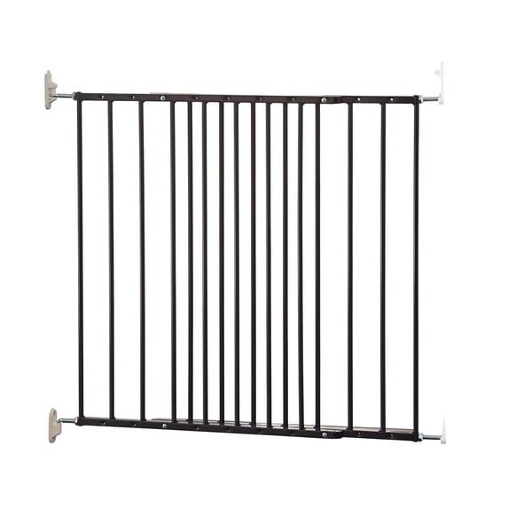 BabyDan MultiDan Extending Safety Gate 24.6" - 42.2", Metal, White