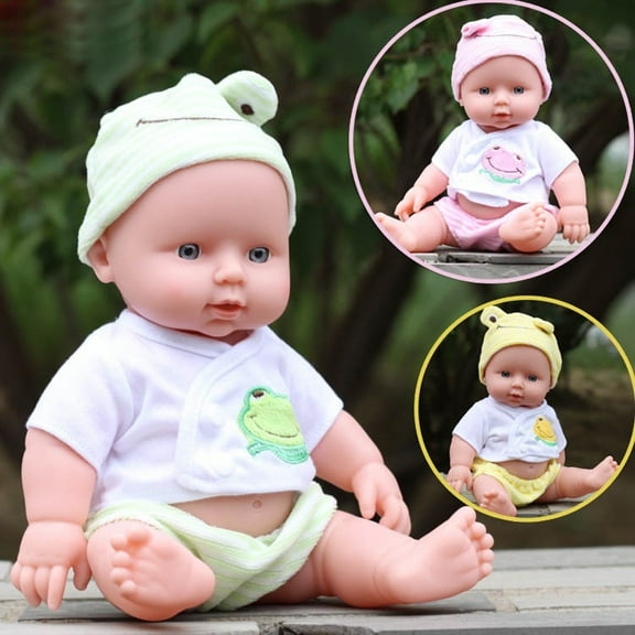 BabyEmulated Doll under $5! BzdzmqmBabySimulation Doll Soft Body EducationalToy, Realistic NewbornBabyDoll for Training Practice, BathToyforChildren, Teaching Aid for Childcare Education