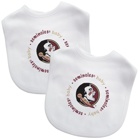 BabyFanatic Baby Apparel Set - Bibs 2 Pack - NCAA Florida State Seminoles