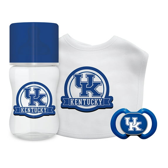 BabyFanatic Officially Licensed 3 Piece Unisex Gift Set - NCAA Kentucky Wildcats