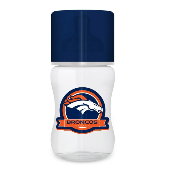 BabyFanatic Officially Licensed Denver Broncos NFL 9oz Infant Baby Bottle