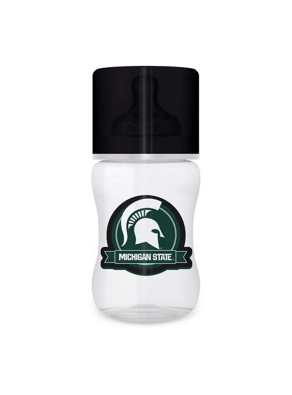 BabyFanatic Officially Licensed Michigan State Spartans NCAA 9oz Infant Baby Bottle