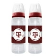 thumbnail image 1 of BabyFanatic Officially Licensed NCAA Texas A&M Aggies 9oz Infant Baby Bottle 2 Pack, 1 of 3