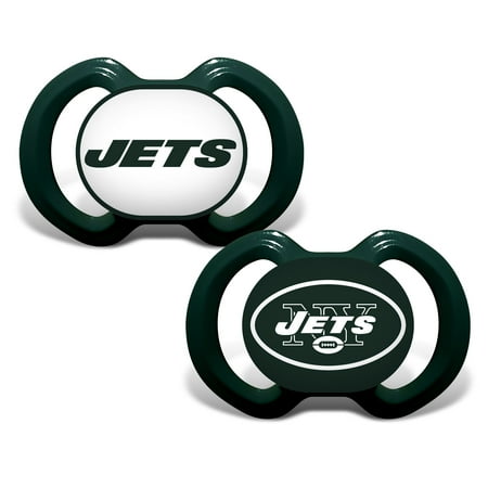BabyFanatic Officially Licensed Pacifier 2-Pack - NFL New York Jets