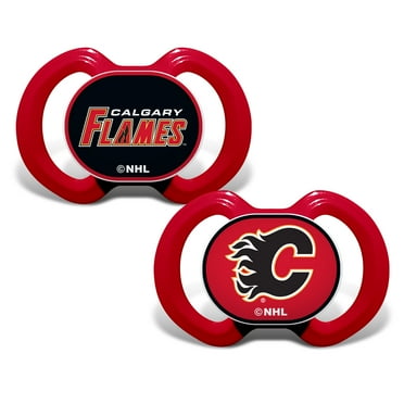 BabyFanatic Officially Licensed Pacifier 2-Pack - NHL Calgary Flames