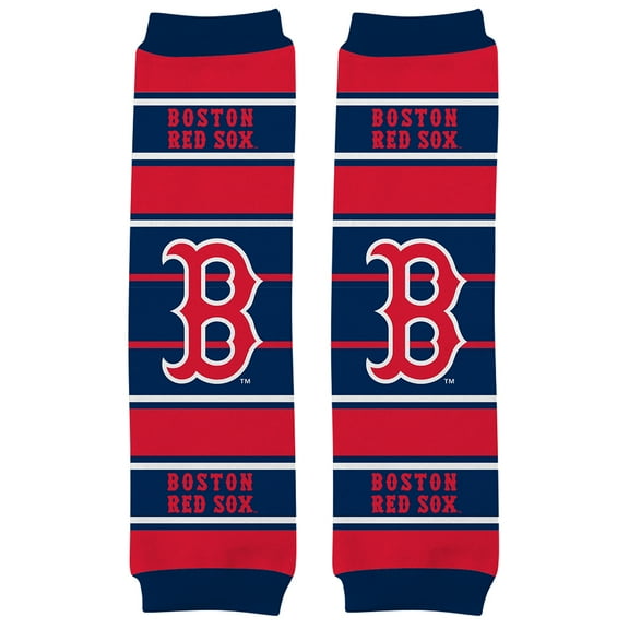 BabyFanatic Officially Licensed Toddler & Baby Unisex Crawler Leg Warmers - MLB Boston Red Sox