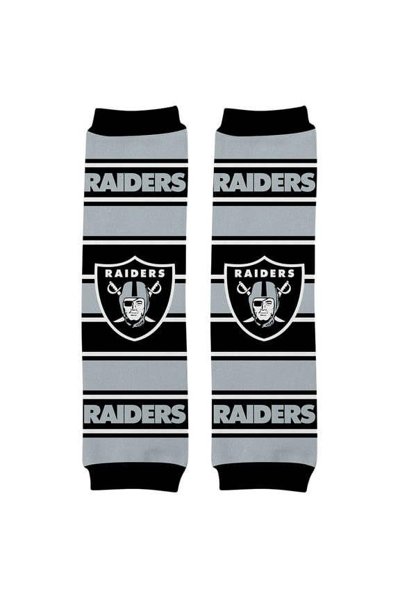 BabyFanatic Officially Licensed Toddler & Baby Unisex Crawler Leg Warmers - NFL Las Vegas Raiders