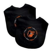 BabyFanatic Officially Licensed Unisex Baby Bibs 2 Pack - MLB Baltimore Orioles