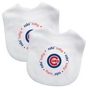 BabyFanatic Officially Licensed Unisex Baby Bibs 2 Pack - MLB Chicago Cubs