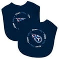 thumbnail image 1 of BabyFanatic Officially Licensed Unisex Baby Bibs 2 Pack - NFL Tennessee Titans, 1 of 3