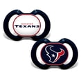 thumbnail image 1 of BabyFanatic Officially Licensed Unisex Pacifier 2-Pack - NFL Houston Texans, 1 of 6