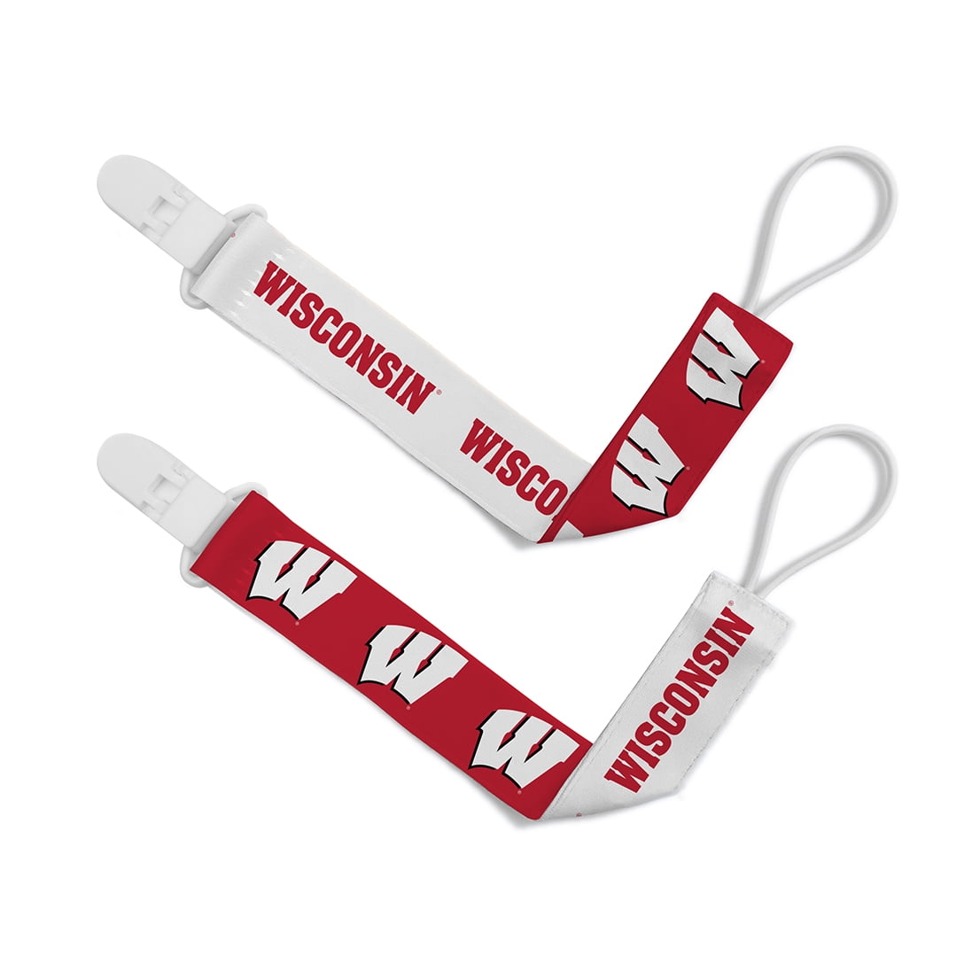 BabyFanatic Officially Licensed Unisex Pacifier Clip 2-Pack - NCAA ...