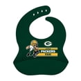 thumbnail image 1 of BabyFanatic Unisex Silicone Baby Bib - NFL Green Bay Packers, Adjustable, BPA-Free, Easy Clean, 1 of 3