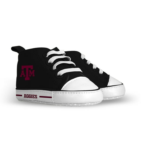 BabyFanatic Pre-Walkers High-Top Unisex Baby Shoes - NCAA Texas A&M Aggies