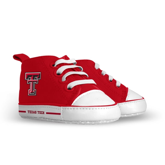 BabyFanatic Pre-Walkers High-Top Unisex Baby Shoes -  NCAA Texas Tech Red Raiders