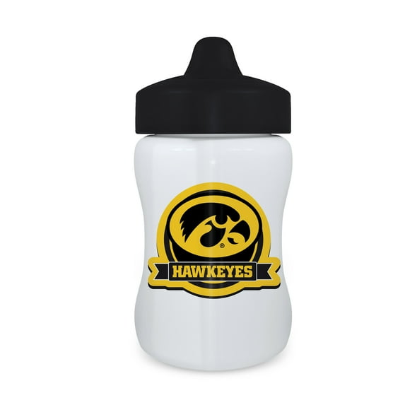 BabyFanatic Toddler and Baby Unisex 9 oz. Sippy Cup NCAA Iowa Hawkeyes
