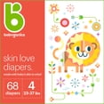 thumbnail image 1 of BabyGanics Comfortable Soft Wetness Indicator Diapers - Size 4, 68 Count, 1 of 8