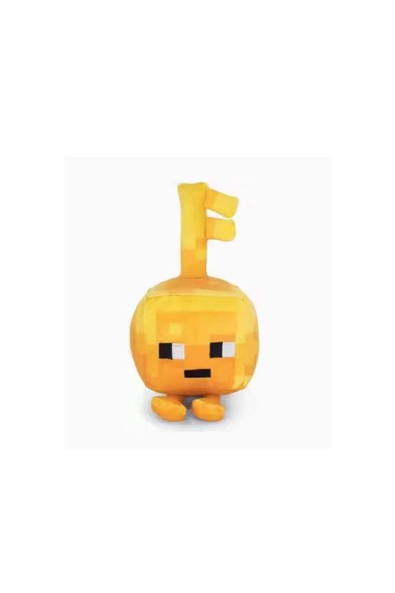 BabyKey Plush Toy 7.9 Inch (Gold), Game Accessory Pixel Style Collectible Prop Soft Stuffed for Fans Gift Decor