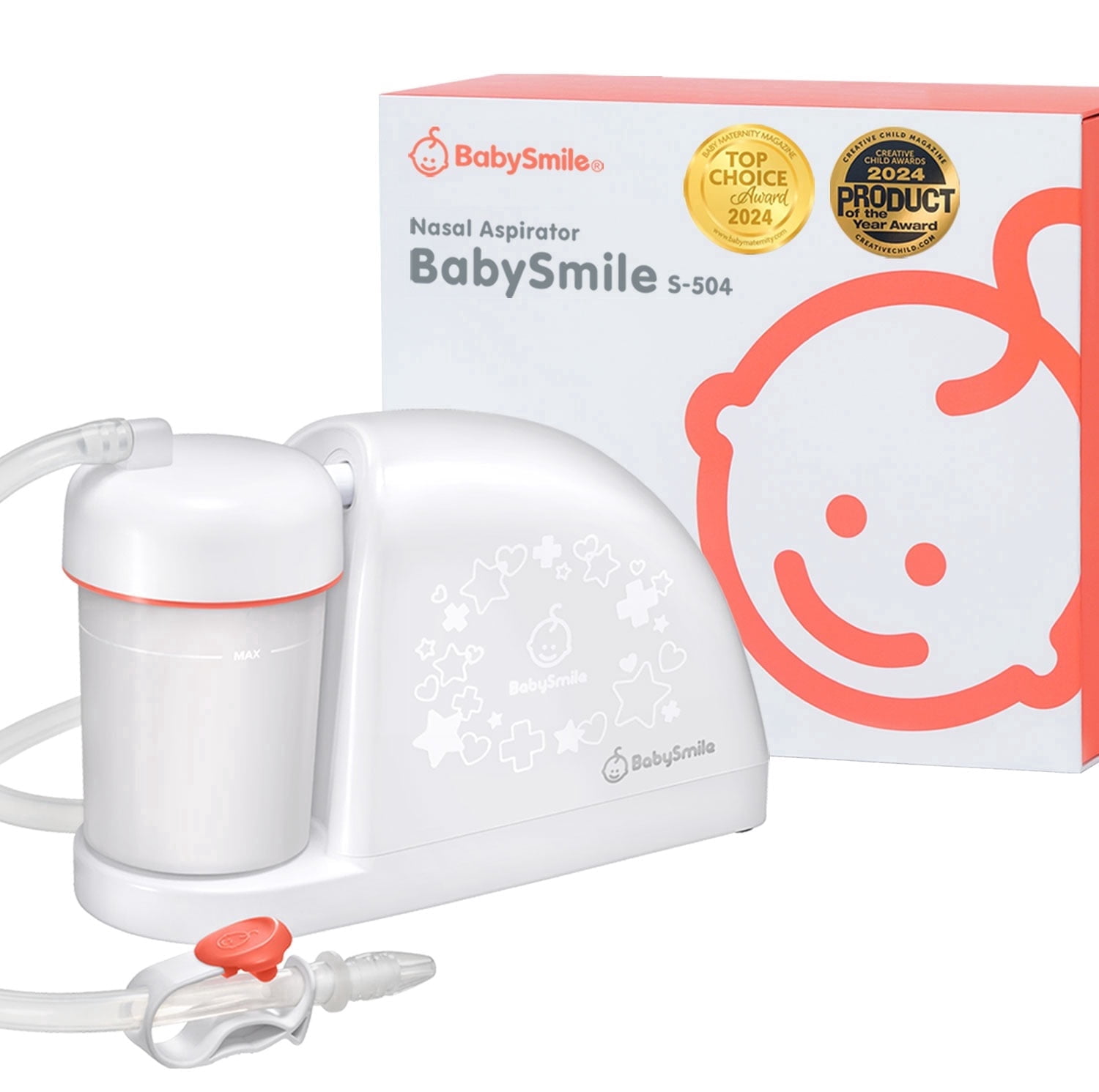 BabySmile | Electric Baby Nasal Aspirator for Newborns + | Boogers/Mucus