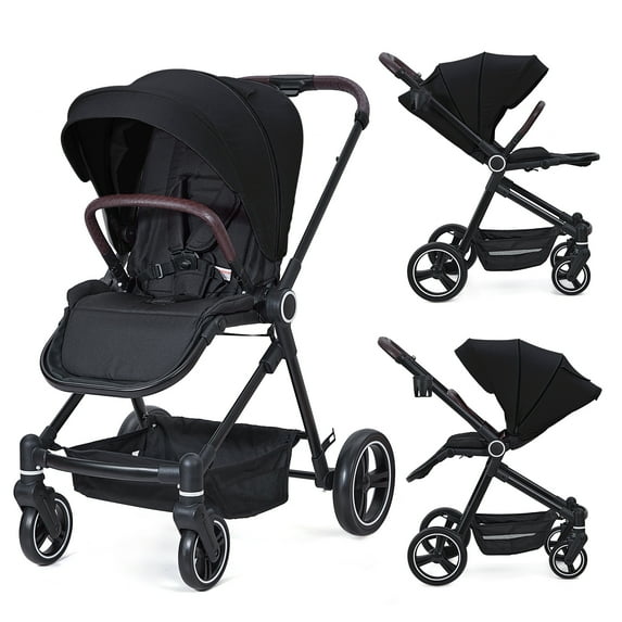 BabyTravelReversible Bassinetwith Convenient One-Handed Folding Featurewith Recliner and Oversized