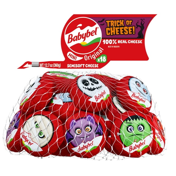 Babybel Original Snack Cheese, 12.7 oz (18 Count)