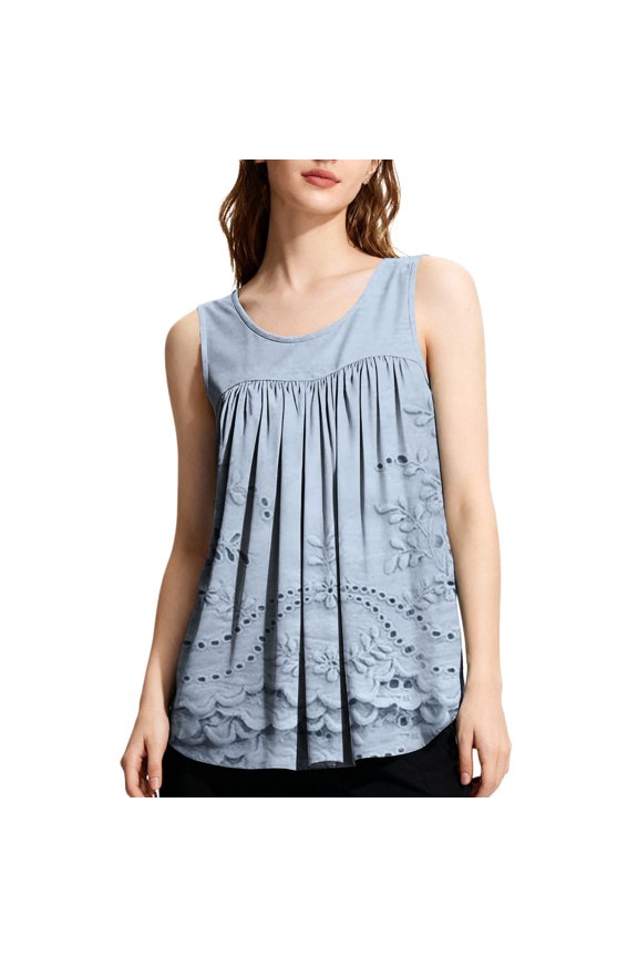 Babydoll Tank Tops For Women Tops For Women Party Boxy Tank Tops For Women Beach Outfits For Women Crinkle Shirts For Women Twist Front Tops For Women Empire Waist Tops For Women Causal Top